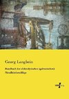 Handbuch der elektrolytischen (galvanischen) Metallniederschläge