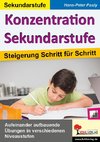 Konzentration Sekundarstufe