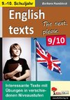 English texts - The next, please. / 9.-10. Schuljahr