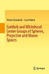 Gottlieb and Whitehead Center Groups of Spheres, Projective and Moore Spaces