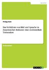 Das Verhältnis von Bild und Sprache in französischer Reklame: eine multimediale Textanalyse