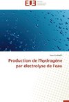 Production de l'hydrogène par électrolyse de l'eau