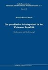 Die preußische Schutzpolizei in der Weimarer Republik - Streifendienst und Straßenkampf