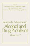 Research Advances in Alcohol and Drug Problems