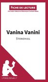 Analyse : Vanina Vanini de Stendhal  (analyse complète de l'oeuvre et résumé)