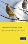 Beiträge zur Ornithologie Griechenlands