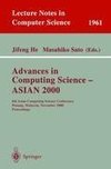 Advances in Computing Science - ASIAN 2000