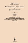 The Historical Development of Quantum Theory