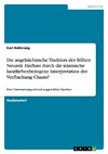 Die angelsächsische Tradition der frühen Neuzeit. Einfluss durch die islamische hautfarbenbezogene Interpretation der Verfluchung Chams?