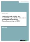 Transformationale Führung der Geschäftsführung als Einflussfaktor auf die Innovationsleistung und den Unternehmenserfolg von KMUs