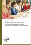 Homophobie et éducation