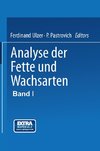 Analyse der Fette und Wachsarten