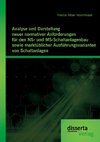 Analyse und Darstellung neuer normativer Anforderungen für den NS- und MS-Schaltanlagenbau sowie marktüblicher Ausführungsvarianten von Schaltanlagen