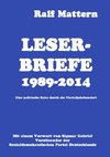 Leserbriefe 1989-2014