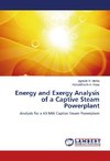 Energy and Exergy Analysis of a Captive Steam Powerplant