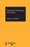 E, C: IBSS: Economics: 2013 Vol.62