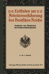 Leitfaden zur Arbeiterversicherung des Deutschen Reichs