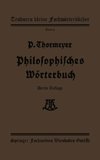 Philosophisches Wörterbuch