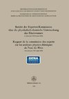 Bericht der Experten-Kommission über die physikalisch-chemische Untersuchung des Rheinwassers / Rapport de la commission des experts sur les analyses physico-chimiques de l'eau du Rhin