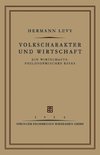 Volkscharakter und Wirtschaft