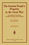 The German people's Property in the great war