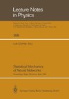 Statistical Mechanics of Neural Networks