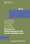 Measures of Noncompactness and Condensing Operators