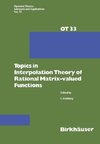 Topics in Interpolation Theory of Rational Matrix-valued Functions