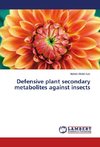 Defensive plant secondary metabolites against insects