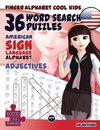 36 Word Search Puzzles with The American Sign Language Alphabet