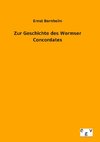 Zur Geschichte des Wormser Concordates