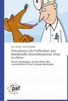 Prévalence de l'infection par Bordetella bronchiseptica chez le chien