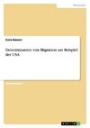 Determinanten von Migration am Beispiel der USA