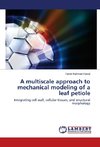 A multiscale approach to mechanical modeling of a leaf petiole