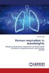 Human respiration in wavelenghts