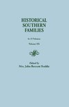 Historical Southern Families. in 23 Volumes. Volume XX