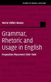 Grammar, Rhetoric and Usage in English