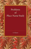 Problems of Place-Name Study