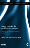 Energy Law and the Sustainable Company