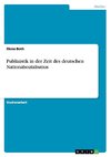 Publizistik in der Zeit des deutschen Nationalsozialismus