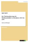 Die Überliquidisierung der Weltfinanzmärkte in den Jahren 2001 bis 2005