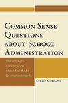 COMMONSENSE QUESTIONS ABOUT SCPB