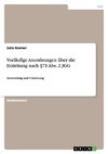 Vorläufige Anordnungen über die Erziehung nach §71 Abs. 2 JGG