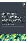 Crowder, R: Principles of Learning and Memory