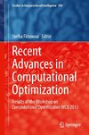 Recent Advances in Computational Optimization