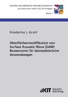 Oberflächenmodifikation von Surface Acoustic Wave (SAW) Biosensoren für biomedizinische Anwendungen