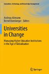 Universities in Change