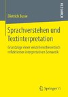 Sprachverstehen und Textinterpretation