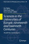 Sciences in the Universities of Europe, 19th and 20th Century