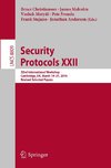 Security Protocols XXII